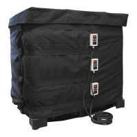 (obrázek pro) Ohřívací plášť pro IBC 1000l, do 90°C, 3x 1000 W