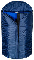 Izolační plášť na sud 200 l, kryt víka, modrý