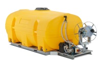 Mobilní zavlažovací systém BWS 12V-PE 1000 l, bez vlnolamu