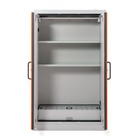 (obrázek pro) Skříň na sudy PROline 12/20 typ 90, oranžová