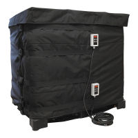 (obrázek pro) Ohřívací plášť pro IBC 640l, do 90°C, 2x 1000 W