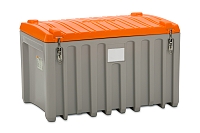 CEMbox 400 l šedo-oranžový