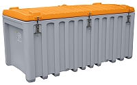 CEMbox 750 l šedo-oranžový