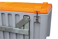 CEMbox 750 l, pro jeřáb, šedo-oranžový
