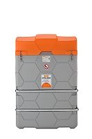CUBE-nádrž exteriérová na použité oleje, s víkem 1500 l