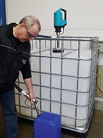 Chemická sada pro elektrická čerpadla pro sudy a IBC