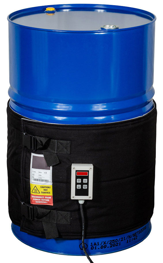 (obrázek pro) Ohřívací polo plášť na sud 200 litrů, do 90°C, 530W, 230V