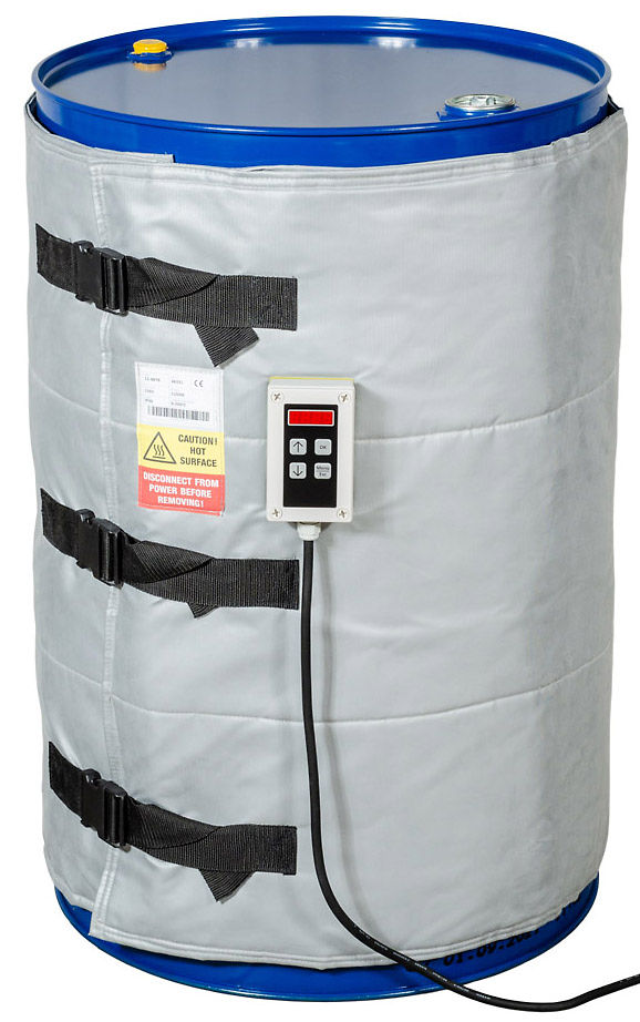 (obrázek pro) Ohřívací plášť na sud 200 litrů, do 200°C, 1200W, 230V