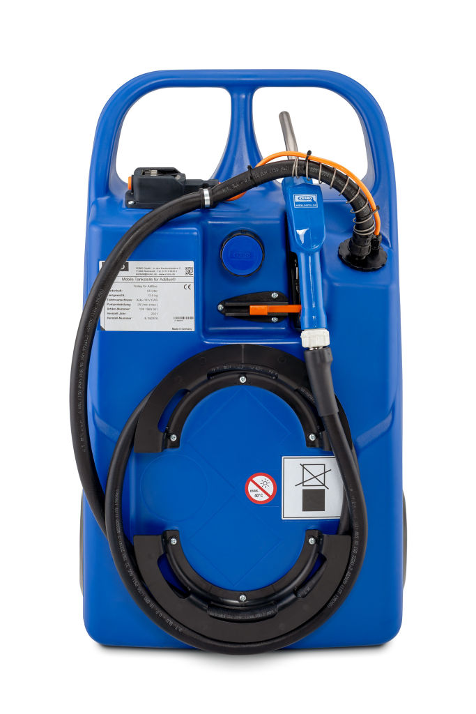 (obrázek pro) Vozík na AdBlue 100 l, čerpadlo CENTRI SP 30 12V, bez CAS AKU