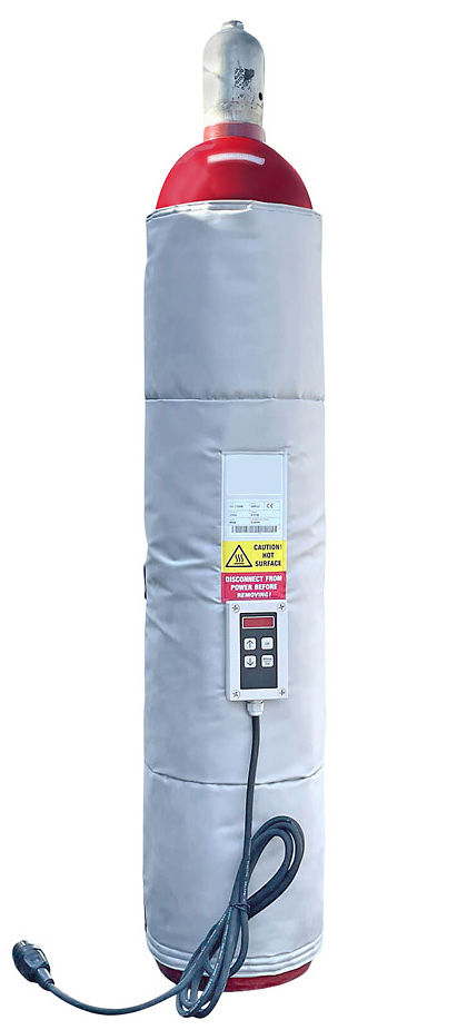 (obrázek pro) Vyhřívací návlek na plynovou láhev, do 90°C