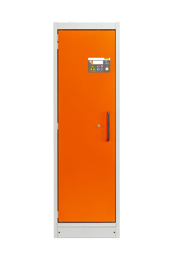 (obrázek pro) Skříň na sudy PROline 6/20 typ 90, levá, oranžová