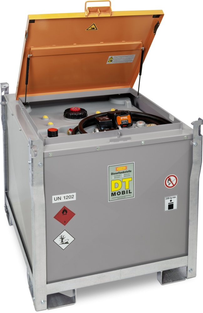 (obrázek pro) Mobilní nádrž na naftu DT Mobil PRO hybrid 980 L Basic Apr 18 V