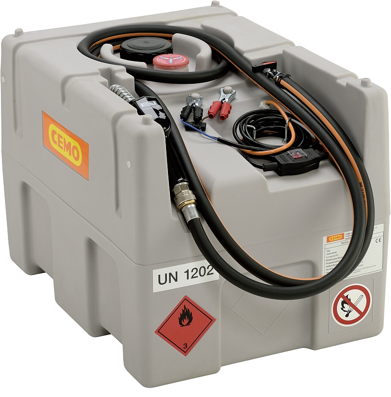 (obrázek pro) Mobilní nádrž na naftu EASY 125 l s čerpadlem CENTRI SP 30 12V