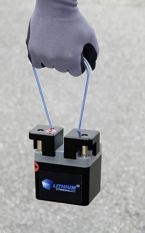 (obrázek pro) Akumulátor Li-Power-Block 12V - 5,5 Ah s nabíječkou