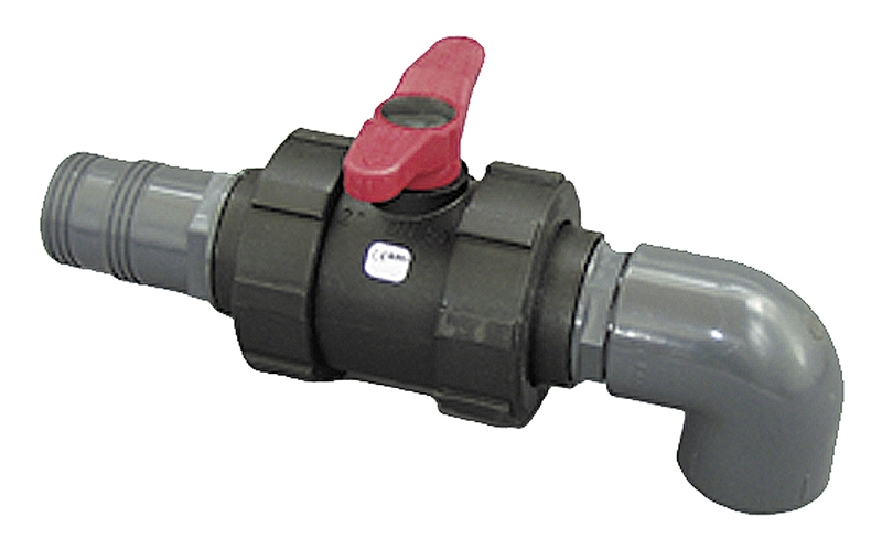 (obrázek pro) Uzavírací kohout hadice (plast) 2"