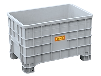 (obrázek pro) Logistický box 300 l, 100x63,5x64,5 cm