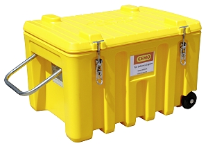 (obrázek pro) CEMbox vozík 150 l, žlutý