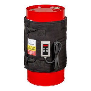 (obrázek pro) Ohřívací polo plášť na sud 105 a 120 litrů, do 90°C, 400W, 230V