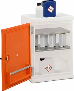 Skříň na chemikálie vyrobené z PE 60x47x85 cm