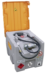 (obrázek pro) Mobilní nádrž na naftu 200 l CEMO, DT EASY, ruční pumpa, ADR