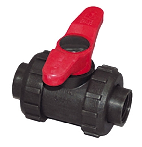(obrázek pro) Kulový kohout plastový (PVC), 1"
