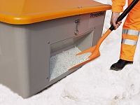 Zásobník na posyp Plus3 200 l, s otvorem, záruka 10 let