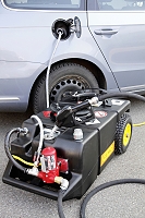 Vozík k odčerpání a doplnění PHM 95 l, 12V